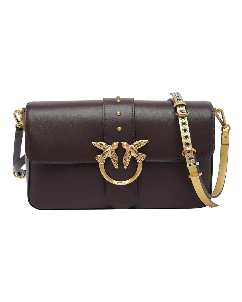 Pinko Umhängetasche - Braun Braun