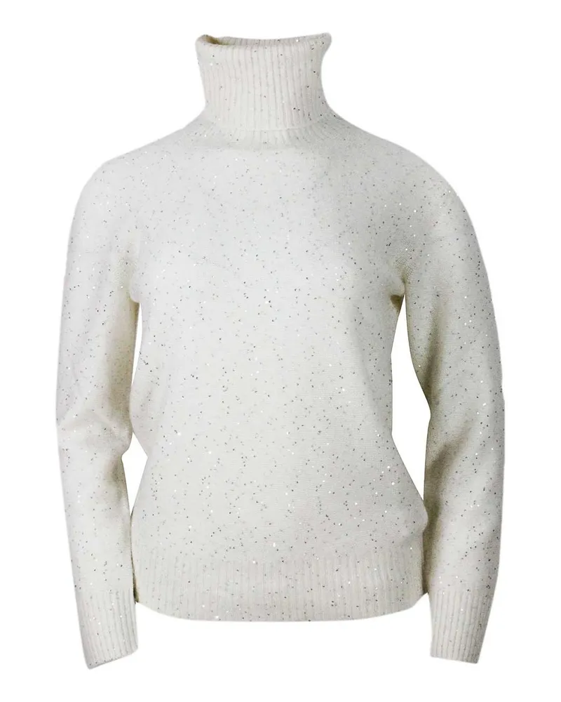 Fabiana Filippi Rundhalspullover - Creme Creme