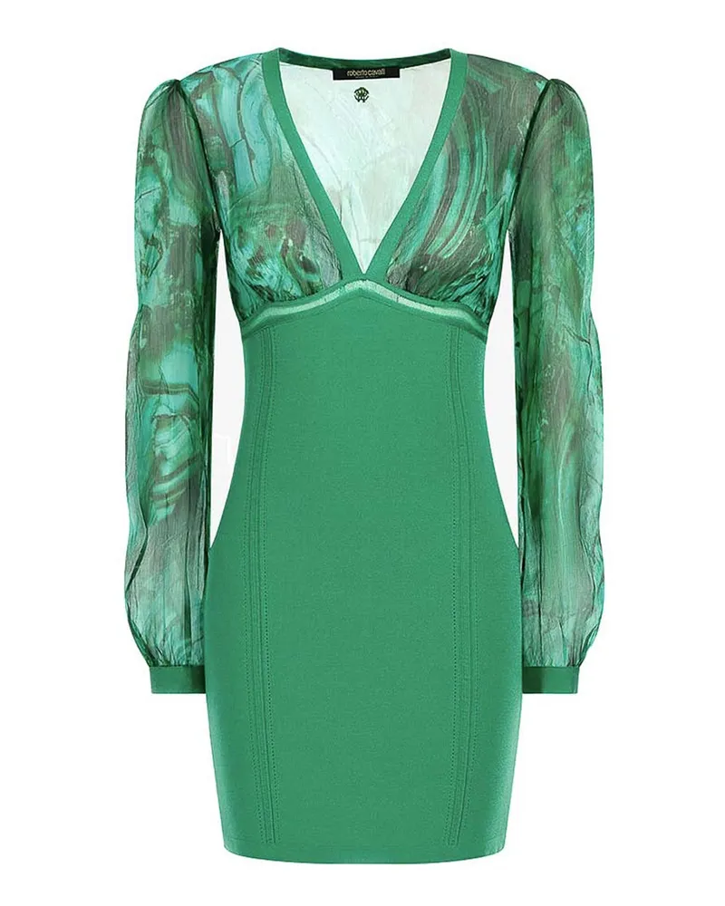 Roberto Cavalli Kurzes Kleid - Grün Grün