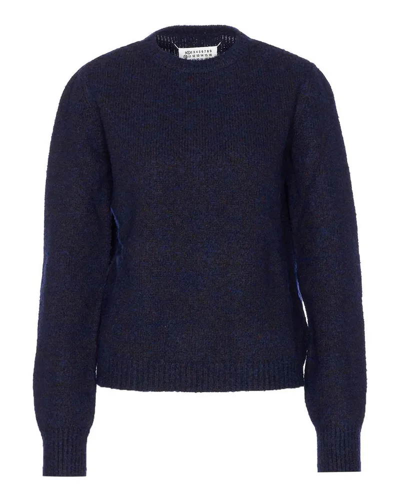 Maison Margiela Rundhalspullover - Blau Blau