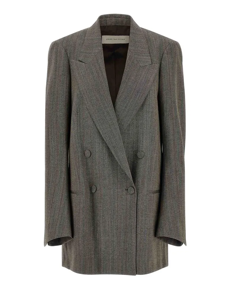 Dries van Noten Blazer - Grau Grau