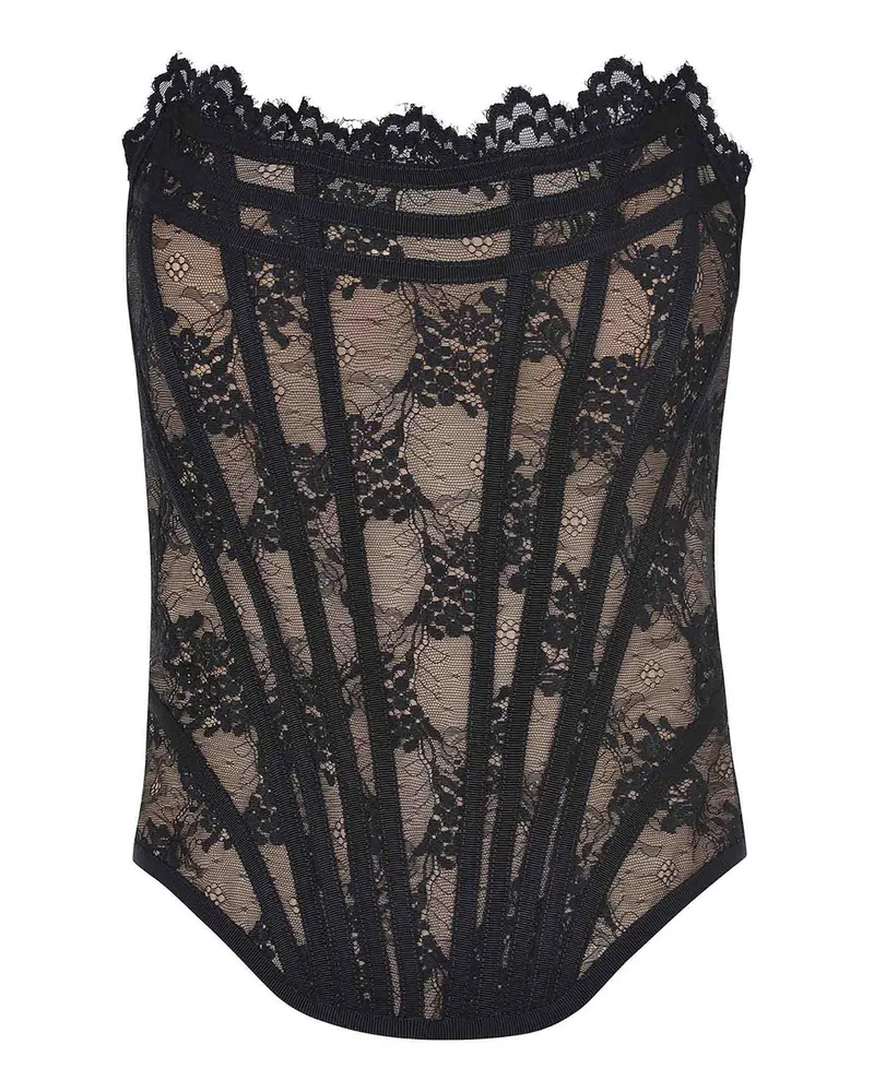 Giuseppe di Morabito Top - Schwarz Schwarz