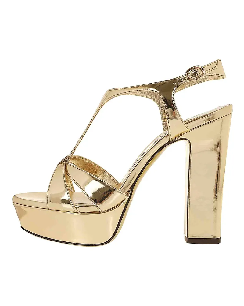 Jimmy Choo Mules - Gold Gold