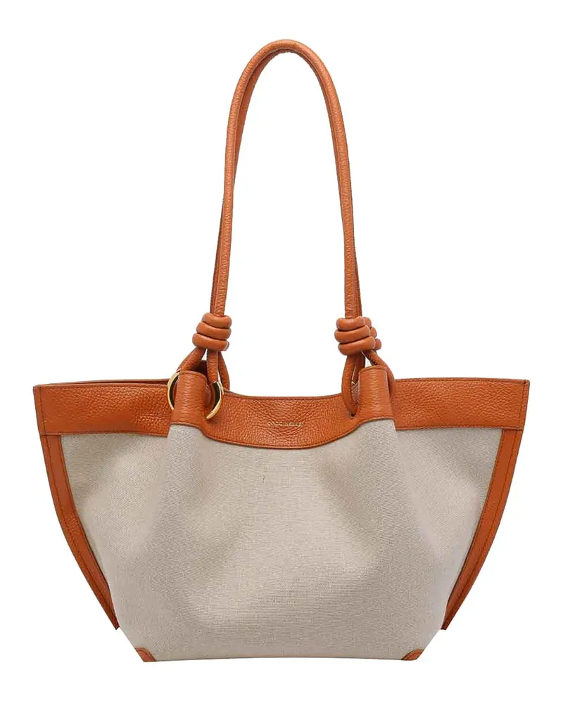 Coccinelle Schultertasche - Beige Beige