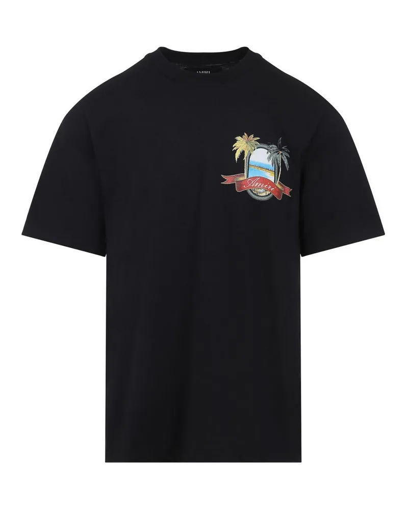 AMI Paris T-Shirt - Schwarz Schwarz