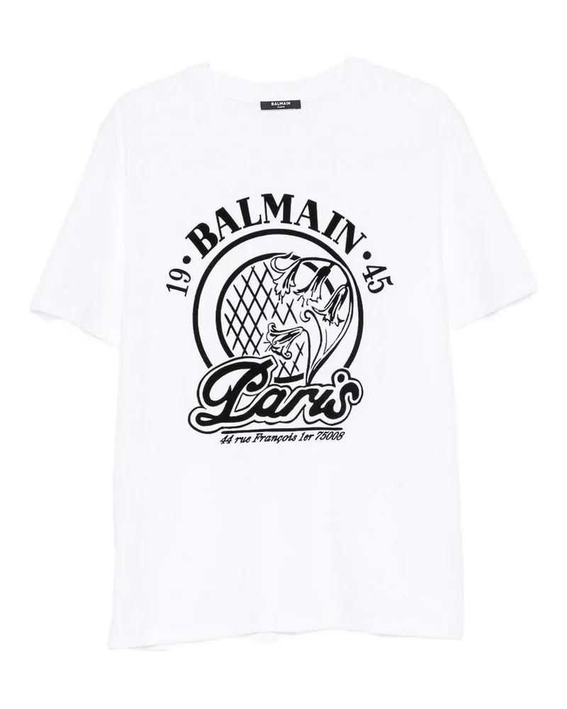 Balmain T-Shirt - Weiß Weiß