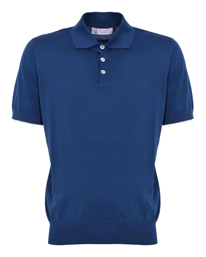 Brunello Cucinelli Poloshirt - Weiß Weiß
