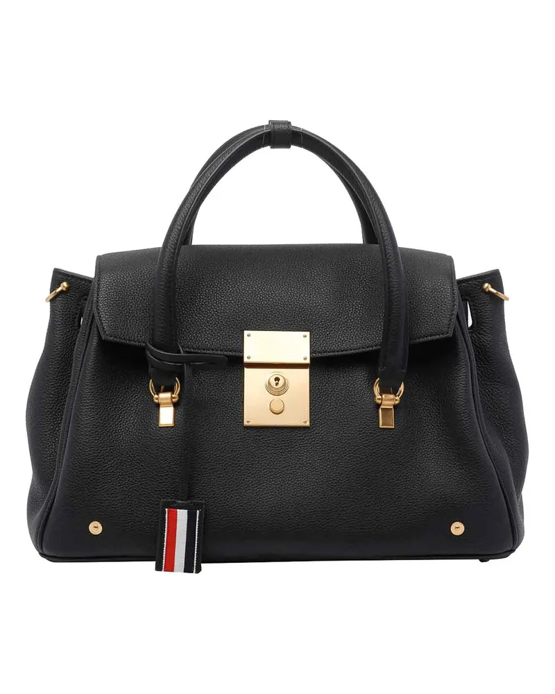 Thom Browne Shopper - Schwarz Schwarz