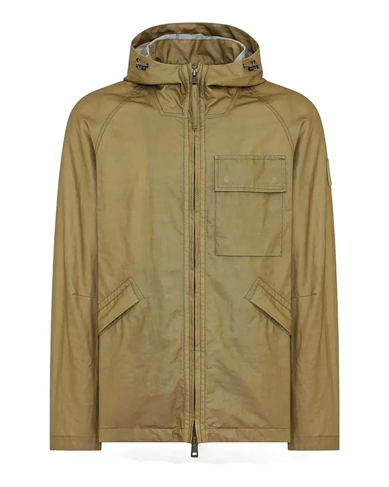 DUNO Knielanger Mantel - Beige Beige