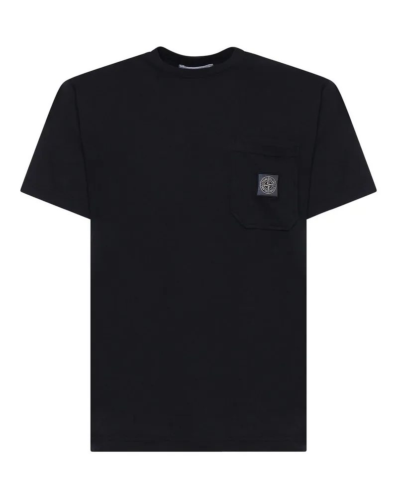 Stone Island T-Shirt - Blau Blau