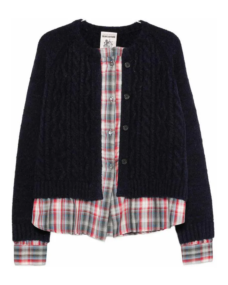 Semicouture Cardigan - Dunkelblau Dunkelblau