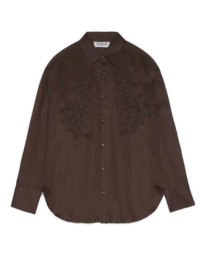 Ermanno Scervino Hemd - Braun Braun