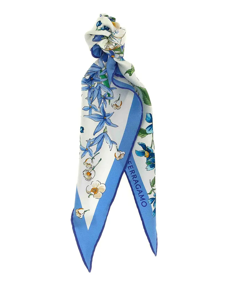 Ferragamo Schal - Hellblau Hellblau