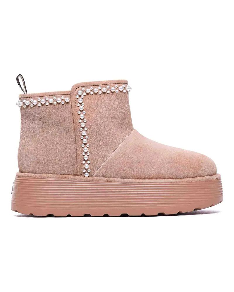 Stuart Weitzman Stiefeletten - Beige Beige