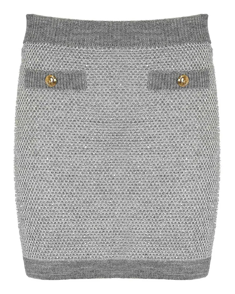 Elisabetta Franchi Midirock - Grau Grau