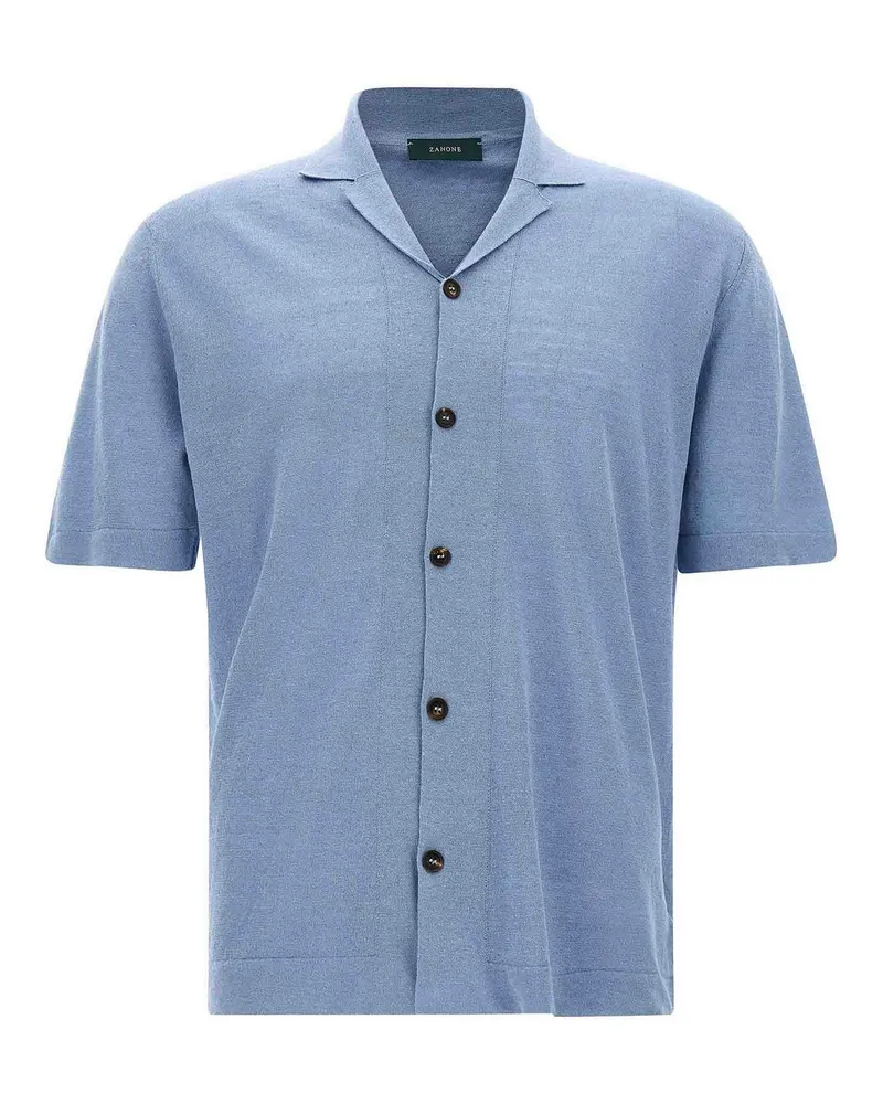 Zanone Hemd - Hellblau Hellblau