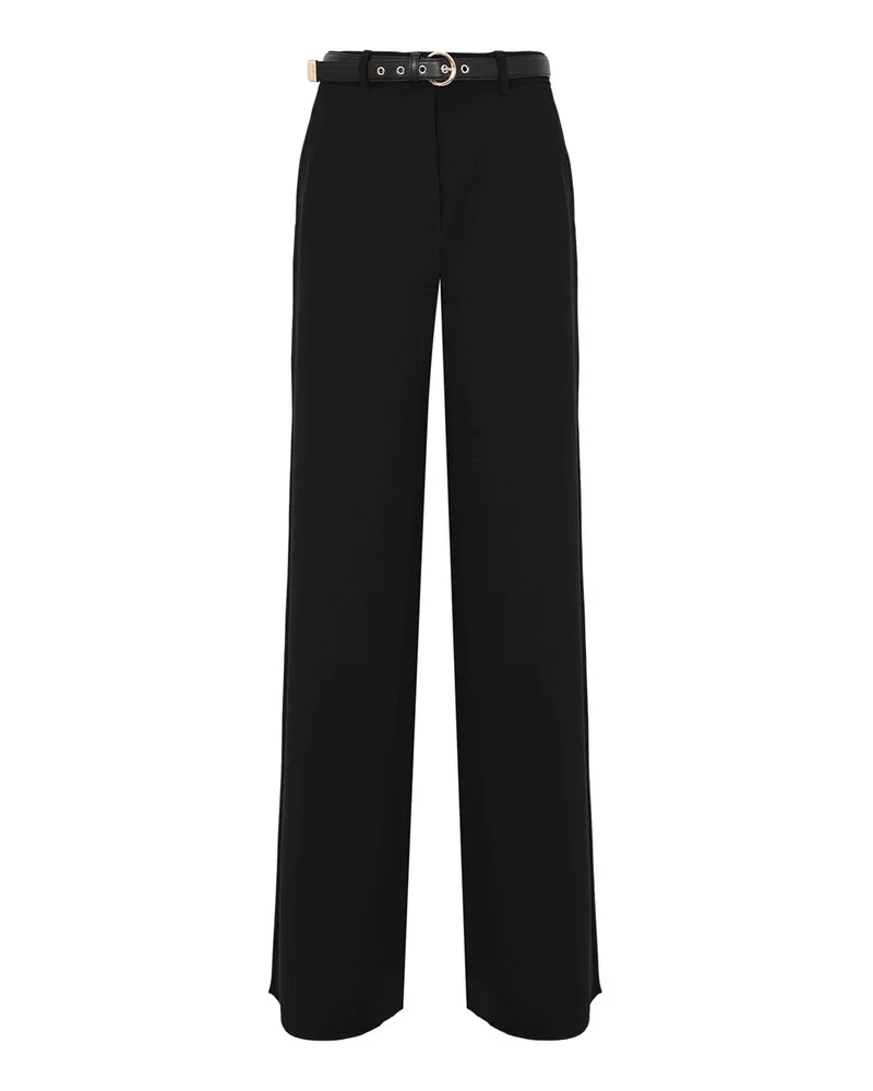 Max Mara Casual Hose - Schwarz Schwarz