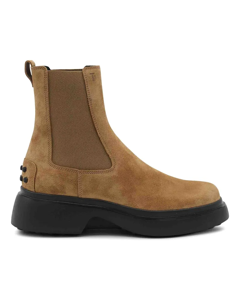 TOD'S Stiefeletten - Dunkelorange Braun