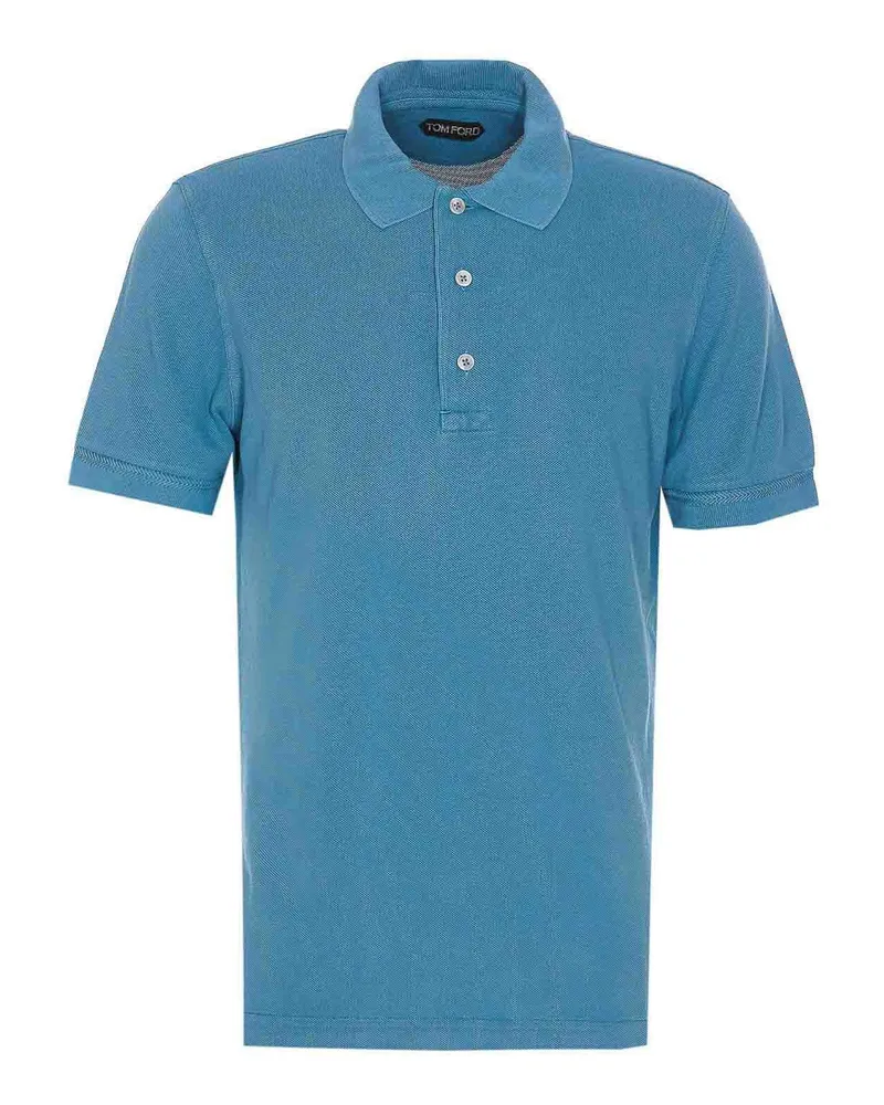 Tom Ford Poloshirt - Blau Blau