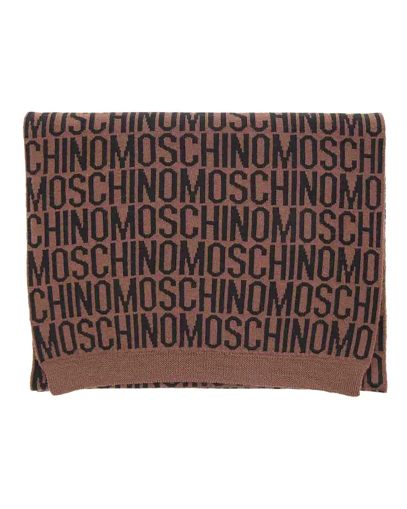 Moschino Schal - Braun Braun