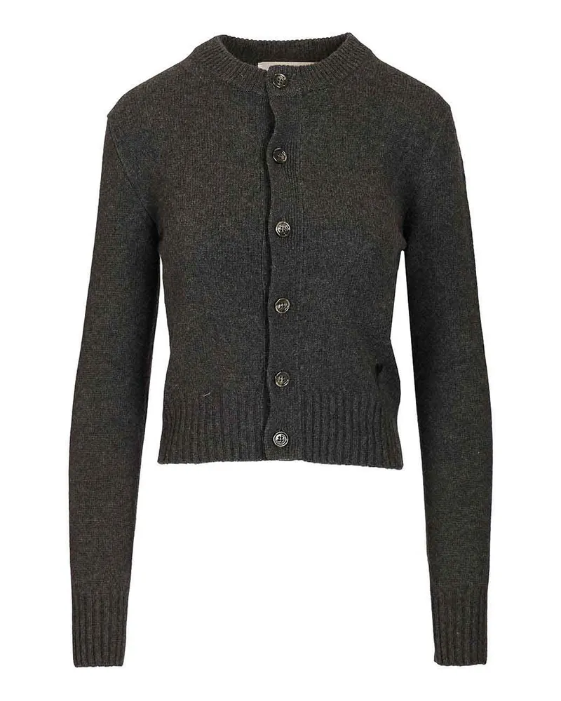 AMI Paris Cardigan - Schwarz Schwarz
