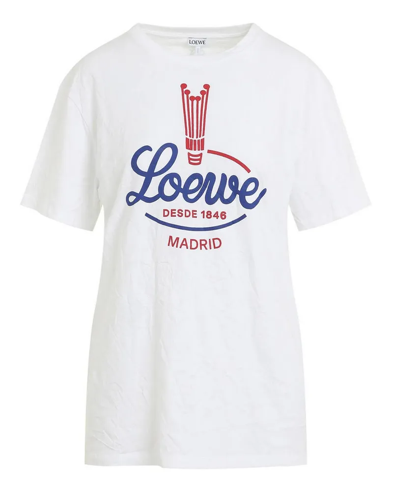 Loewe T-Shirt - Weiß Weiß