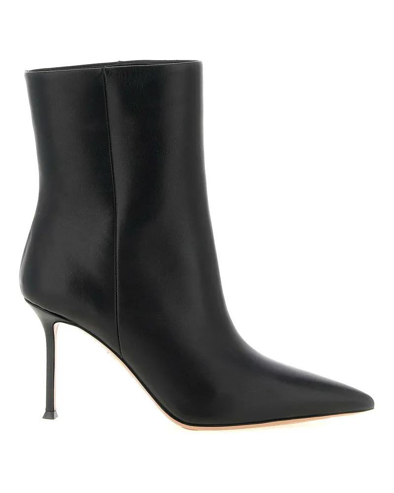 Aquazzura Stiefeletten - Schwarz Schwarz