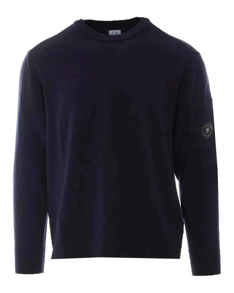 C.P. Company C. P. Company Rundhalspullover - Blau Blau