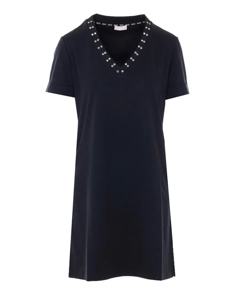 Liu Jo Kurzes Kleid - Schwarz Schwarz