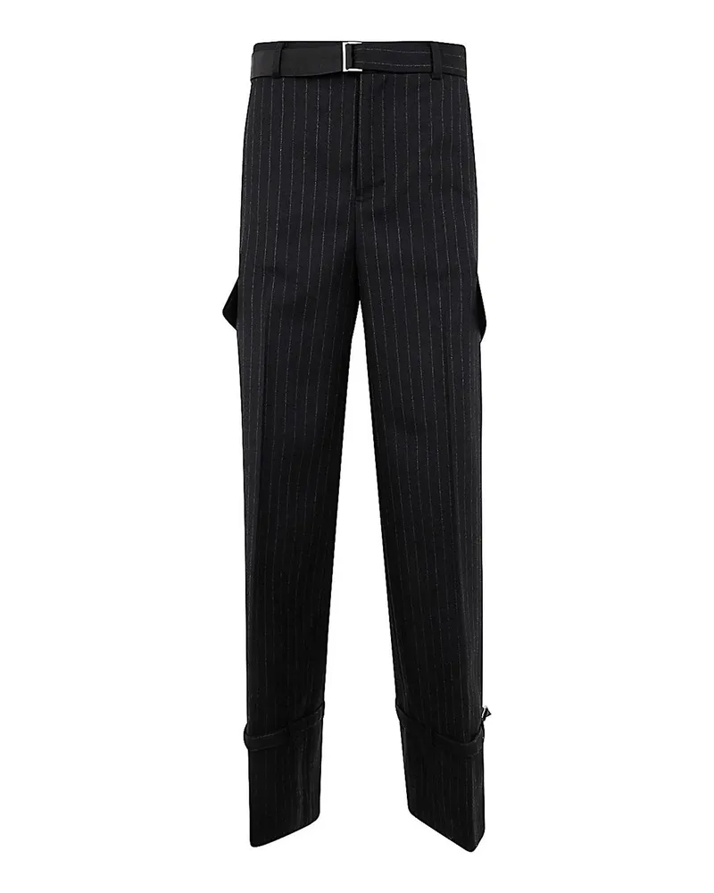 Sacai Casual Hose - Schwarz Schwarz