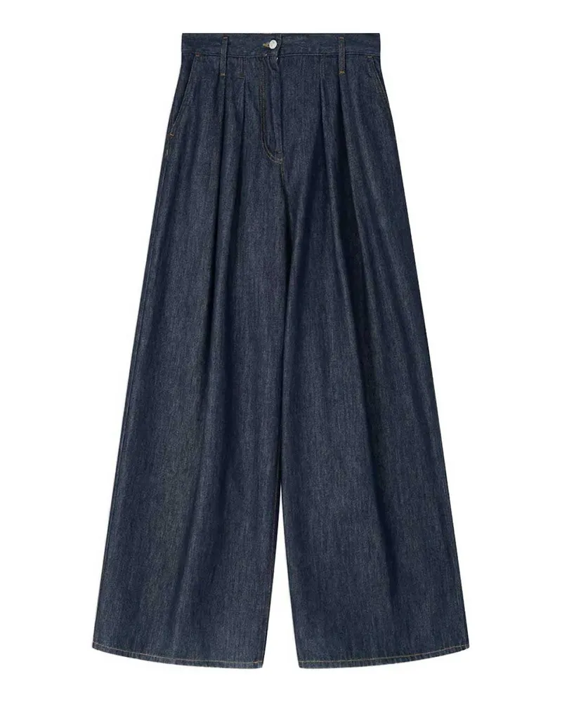 Dries van Noten Straight Leg Jeans - Blau Blau