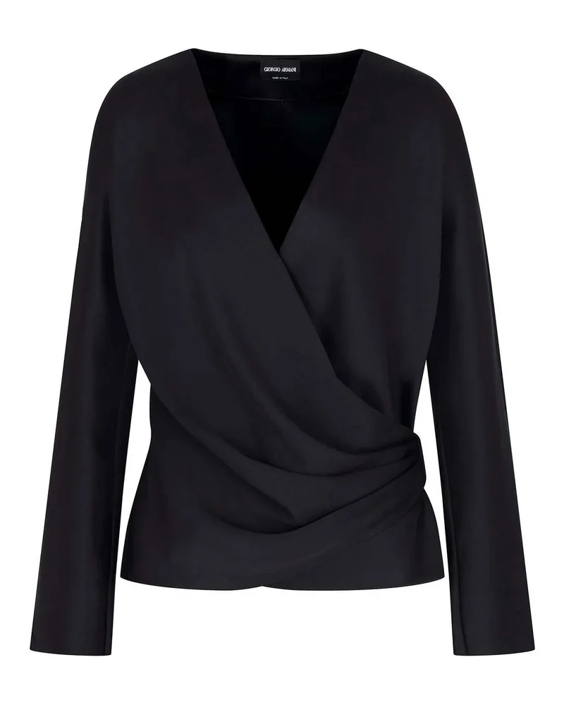 Giorgio Armani Hemd - Schwarz Schwarz