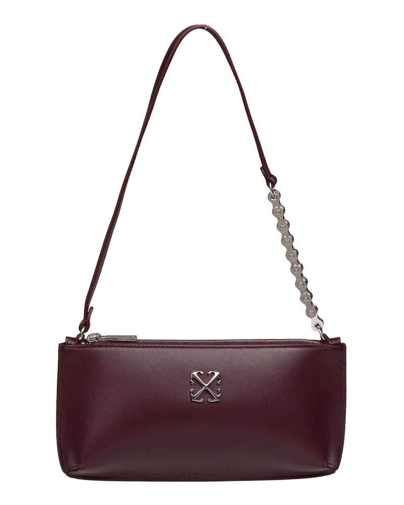 OFF-WHITE Schultertasche - Dunkelrot Dunkelrot