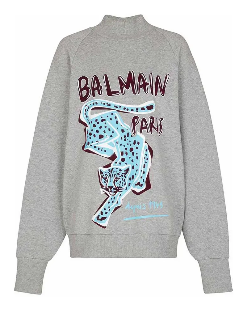 Balmain Sweatshirt - Grau Grau