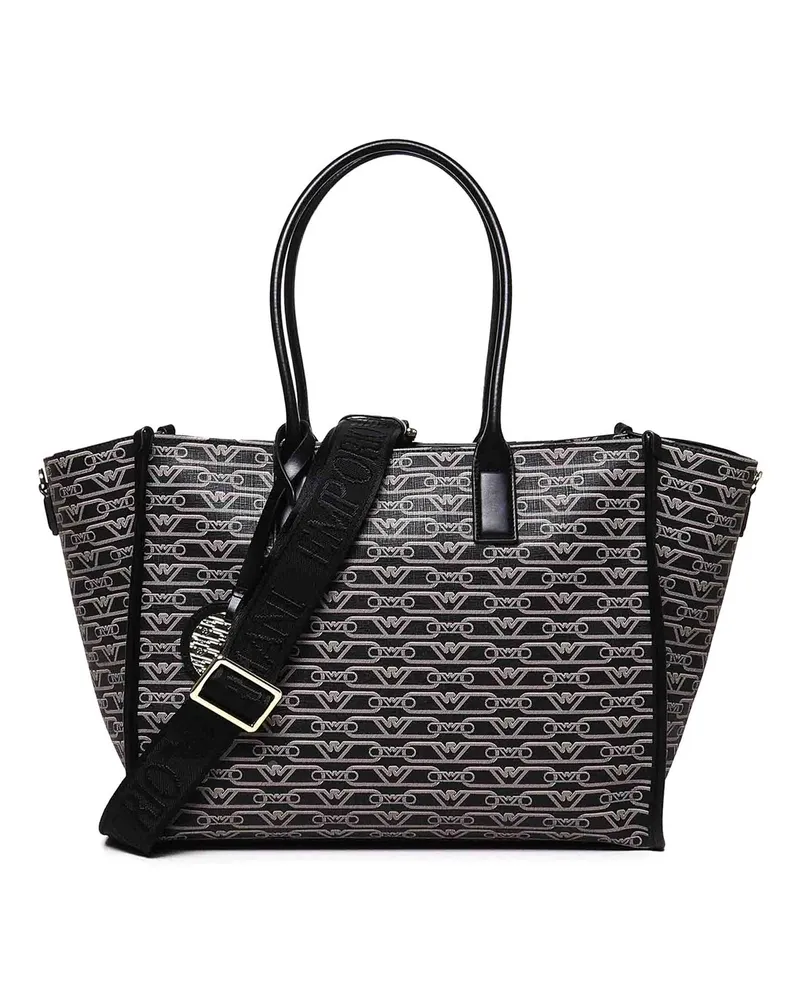 Emporio Armani Shopper - Rosa Schwarz