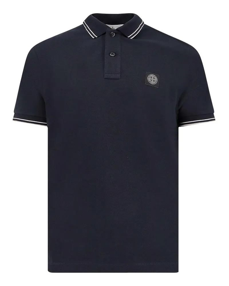 Stone Island Poloshirt - Blau Blau
