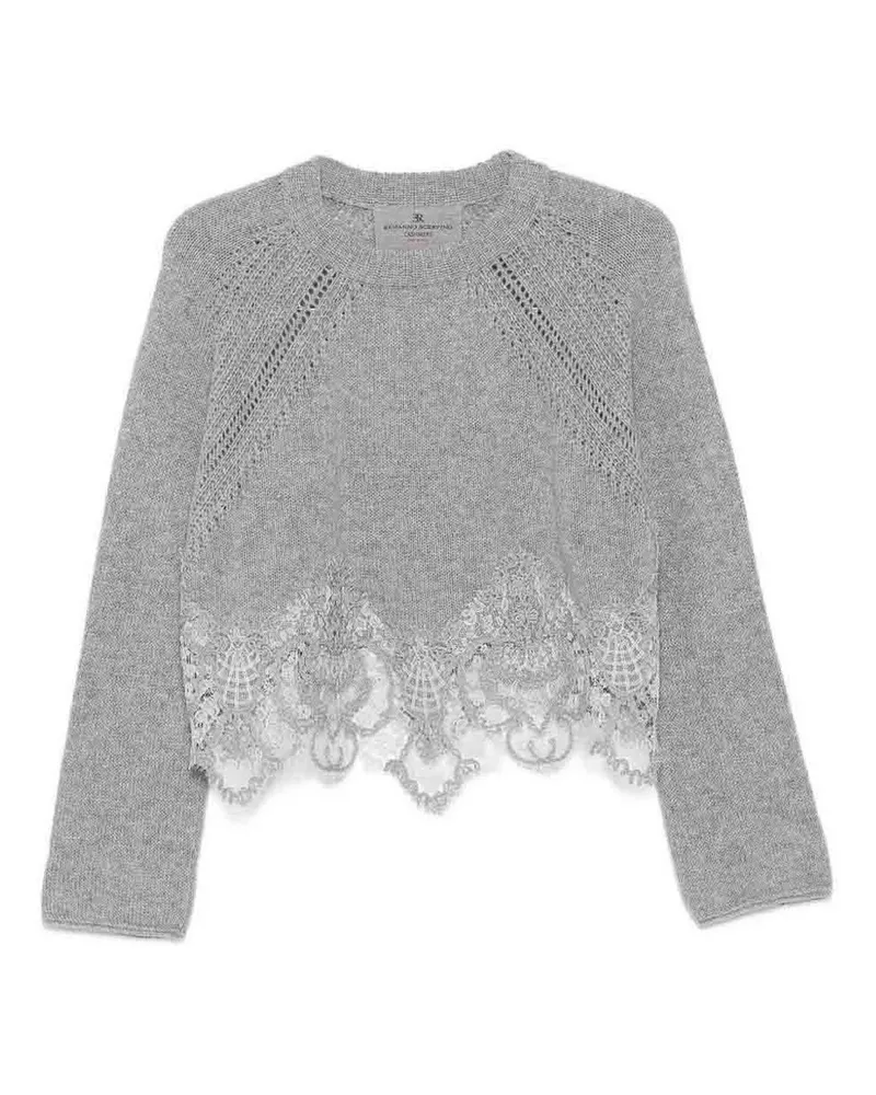Ermanno Scervino Rundhalspullover - Grau Grau