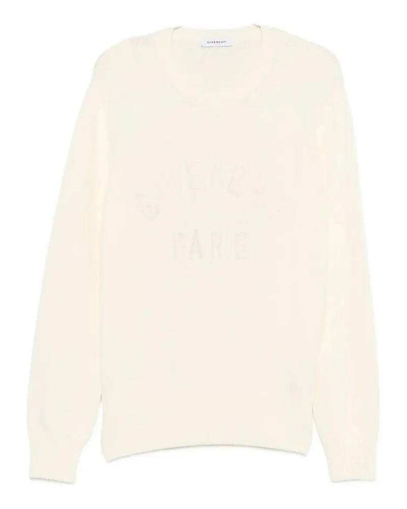 Givenchy Rundhalspullover - Hellbeige Hellbeige