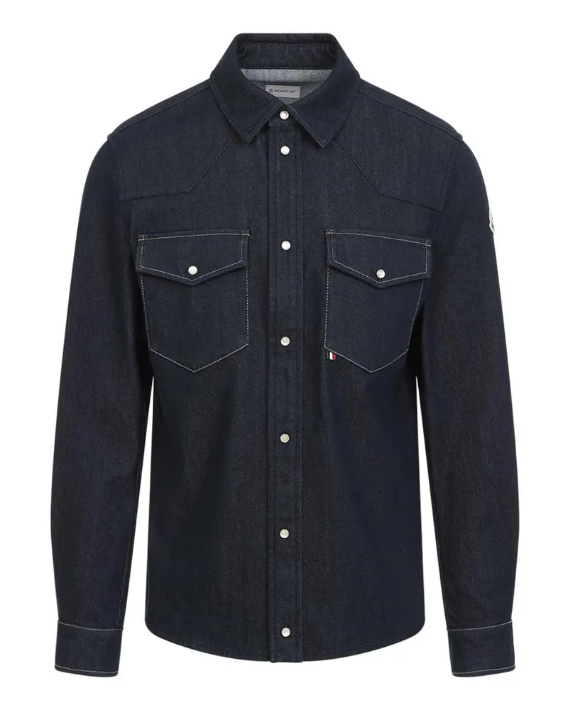 Moncler Hemd - Dunkelblau Dunkelblau
