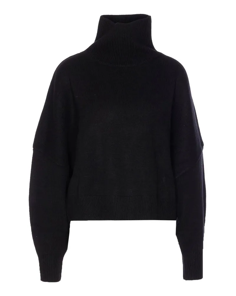 Loulou Studio Rollkragenpullover - Schwarz Schwarz