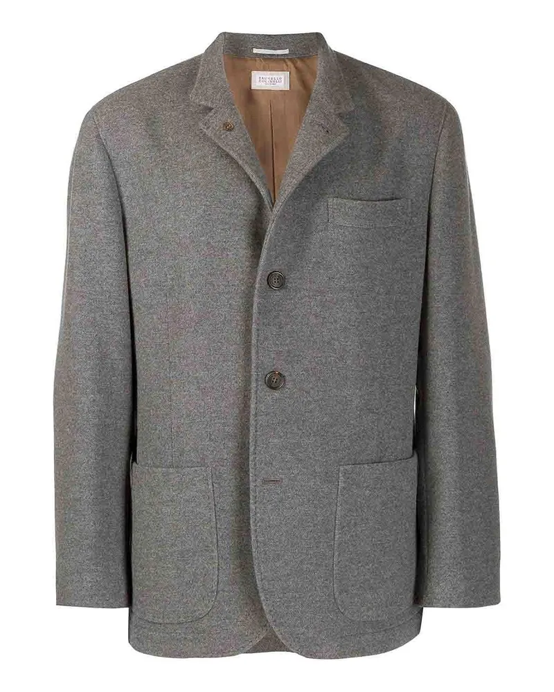 Brunello Cucinelli Casualjacke - Grau Grau