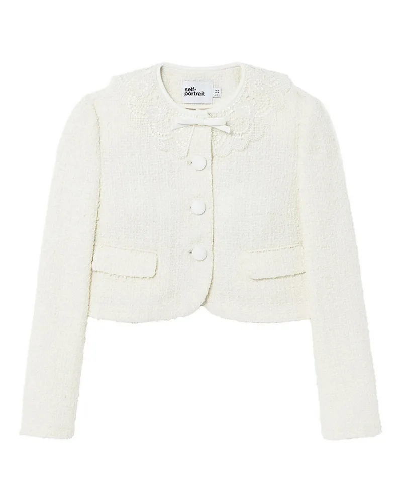 Self-Portrait Casualjacke - Creme Creme