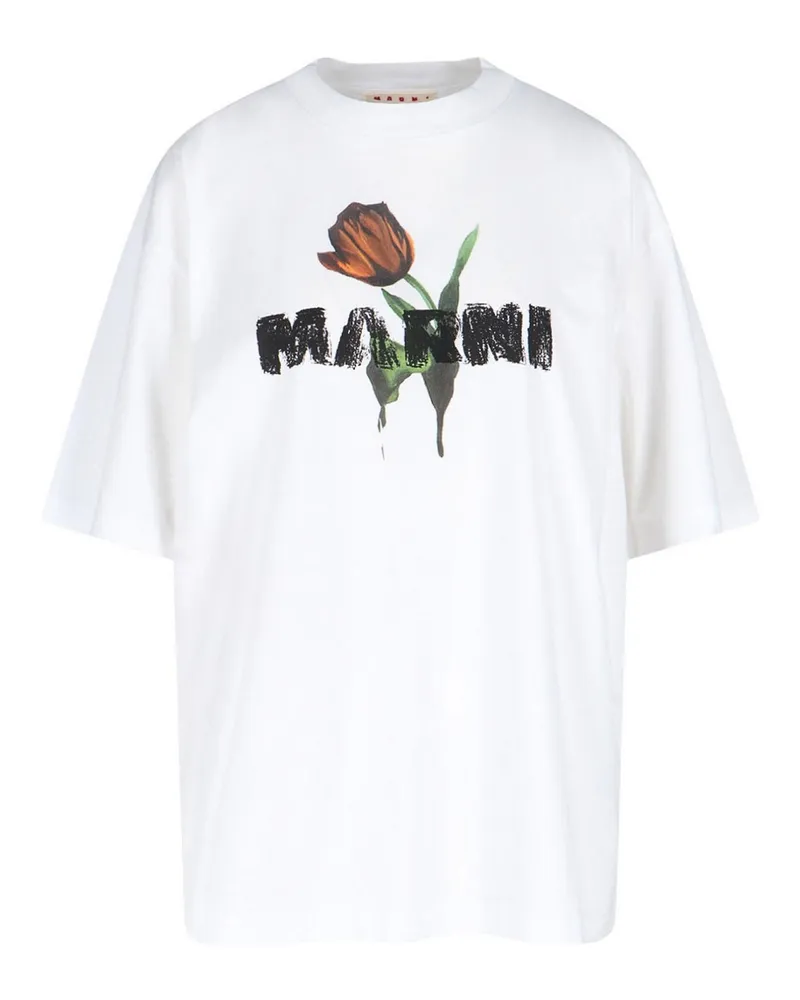 Marni T-Shirt - Weiß Weiß