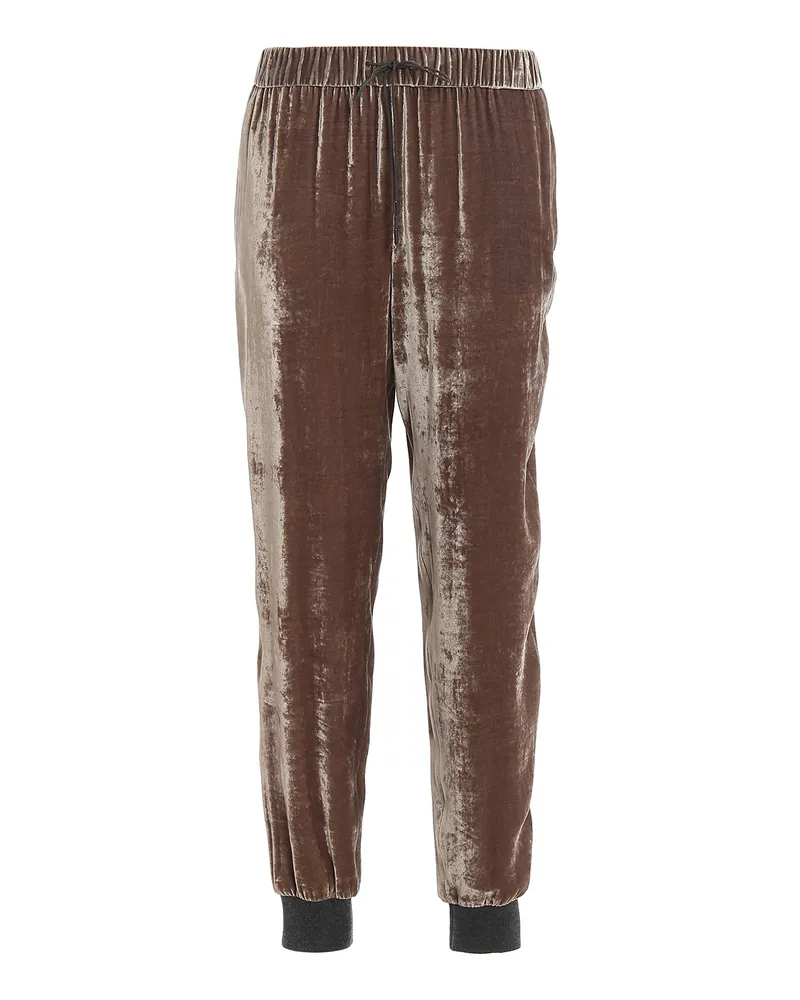 Fabiana Filippi Casual Hosen - Taupe Taupe