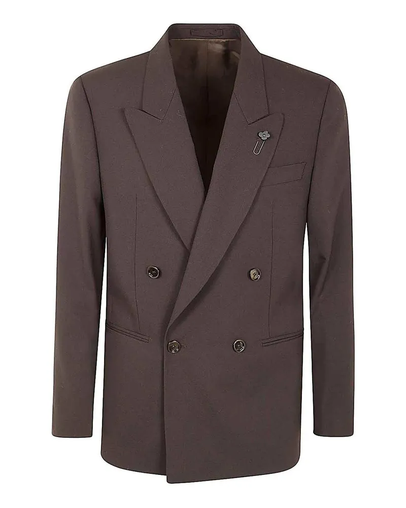 LARDINI Casualjacke - Braun Braun