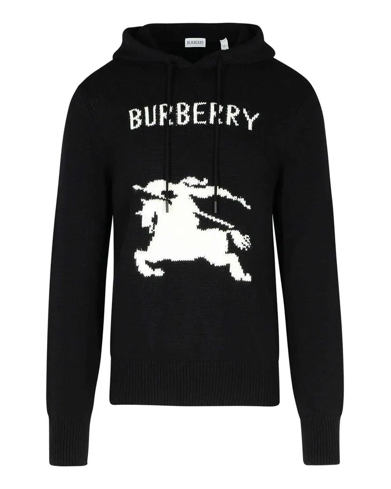 Burberry Rundhalspullover - Schwarz Schwarz