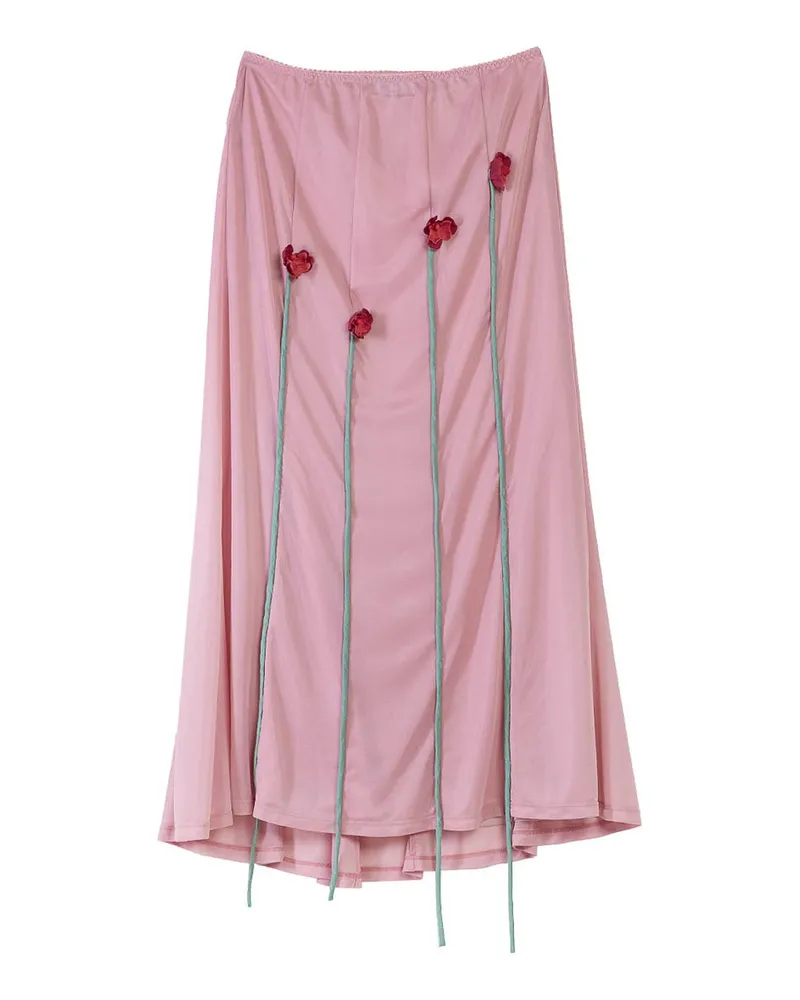 Moschino Midirock - Rosa Rosa