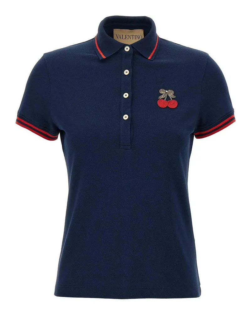 Valentino Garavani Poloshirt - Blau Blau