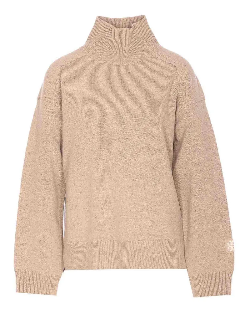 Tory Burch Rollkragenpullover - Beige Beige