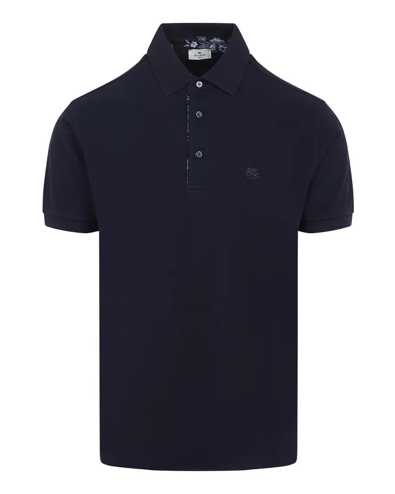 Etro Poloshirt - Blau Blau